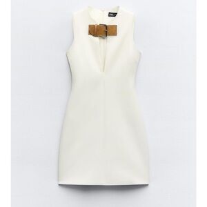 Zara fitted strap dress